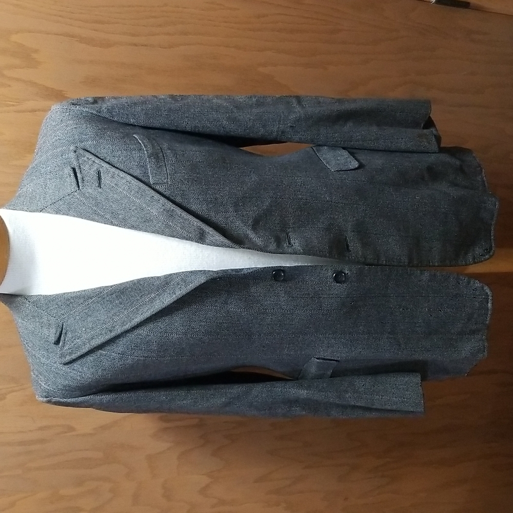 VTG 1930s 1940s 100% Wool Mens Suit Jacket Blazer Sport Coat Size 38L